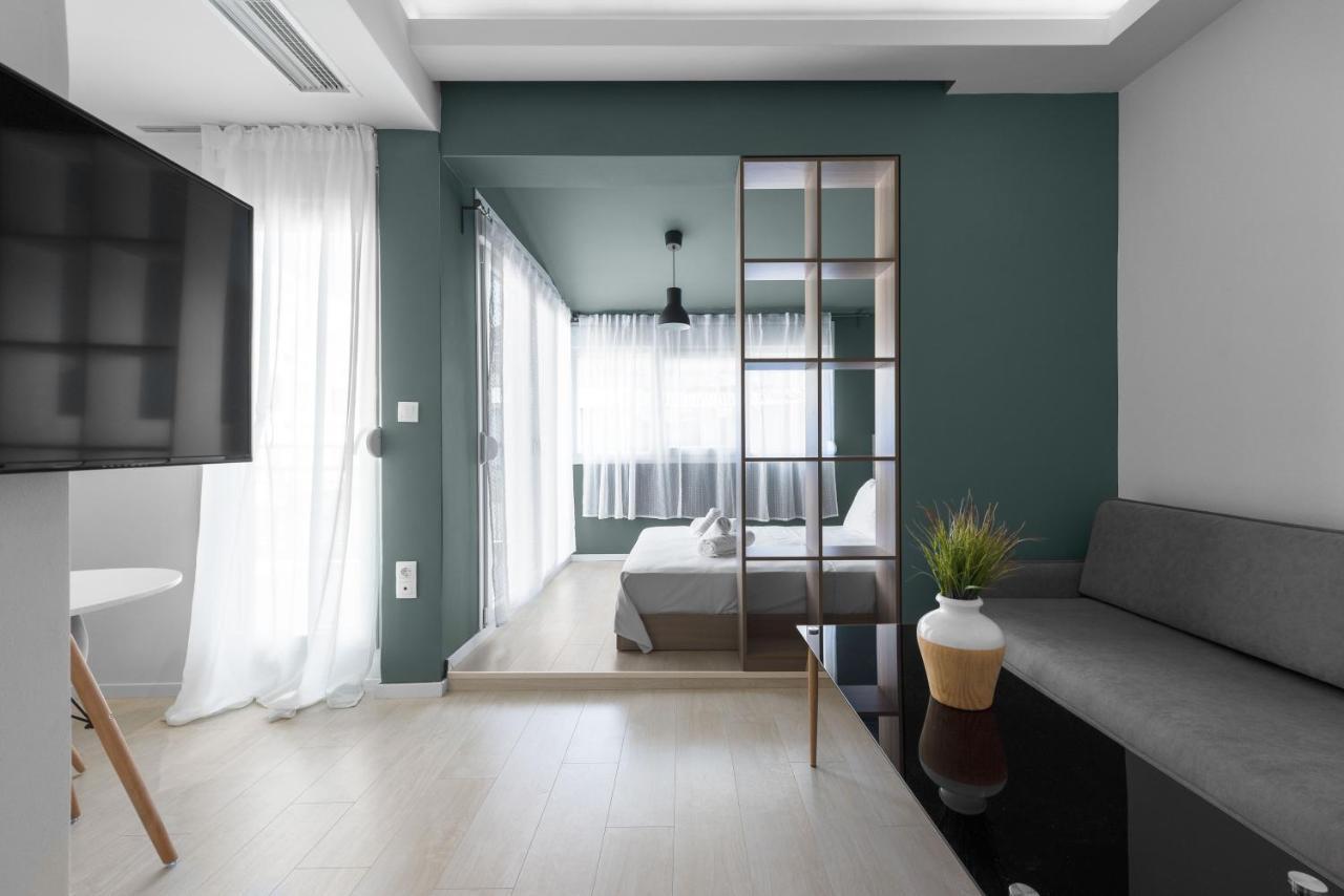 Ferienwohnung Denizen Penthouse, Nilie Hospitality Mgmt Thessaloniki Exterior foto