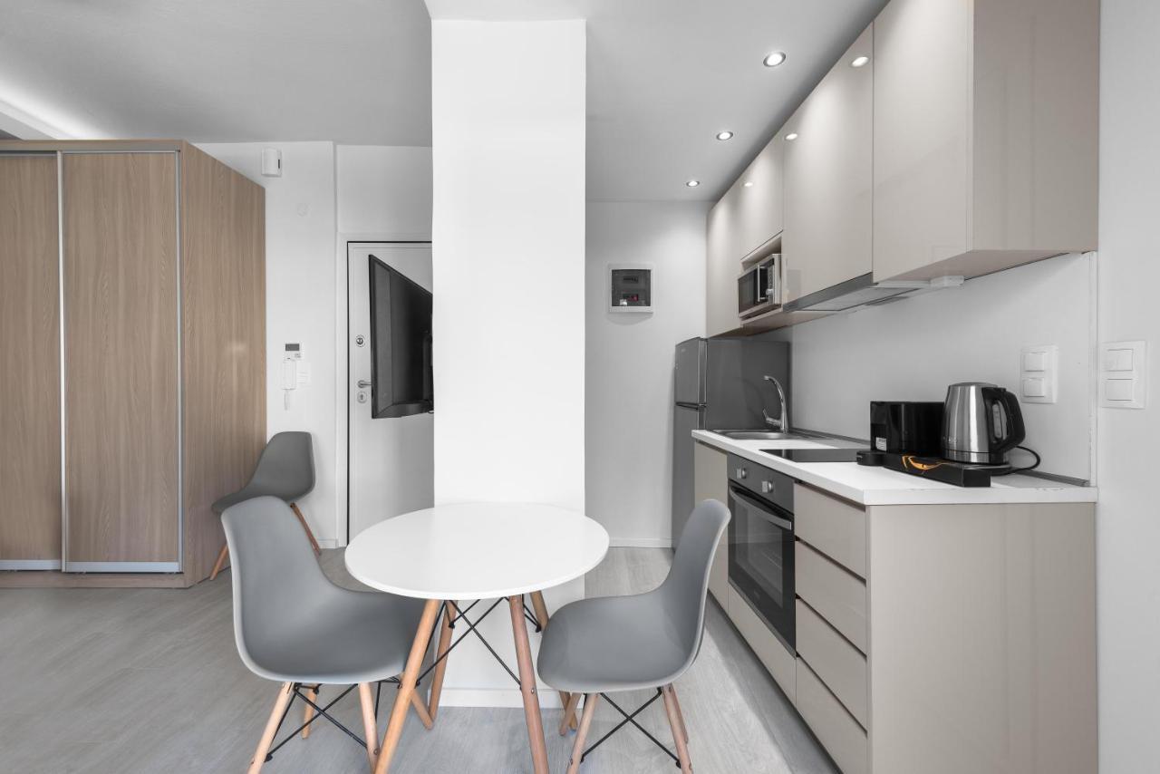 Ferienwohnung Denizen Penthouse, Nilie Hospitality Mgmt Thessaloniki Exterior foto